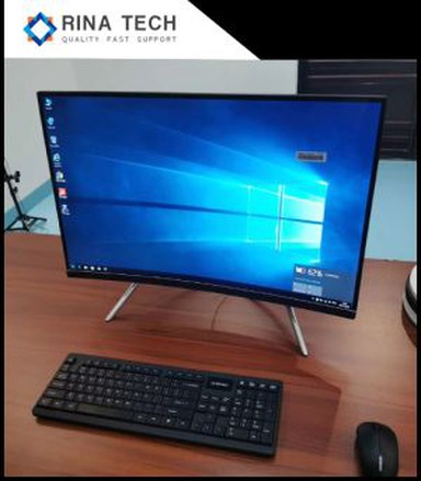 Layar Melengkung 27INCH AIO PC